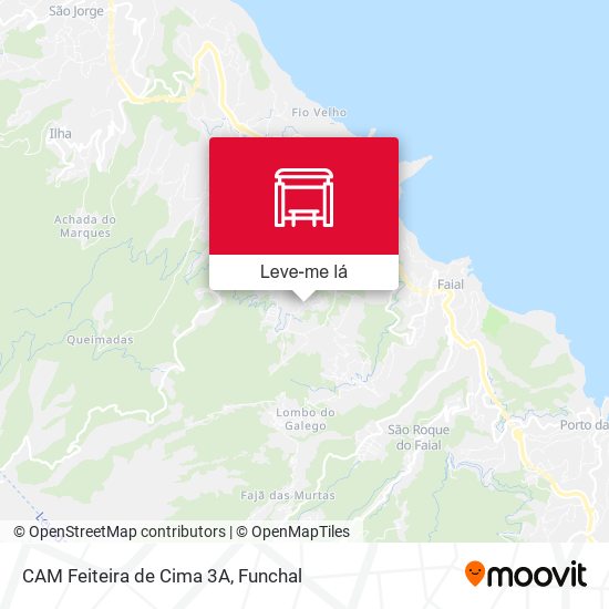 CAM Feiteira de Cima  3A mapa