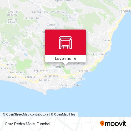 Cruz-Pedra Mole mapa