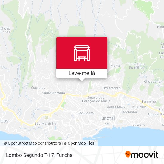 Lombo Segundo  T-17 mapa