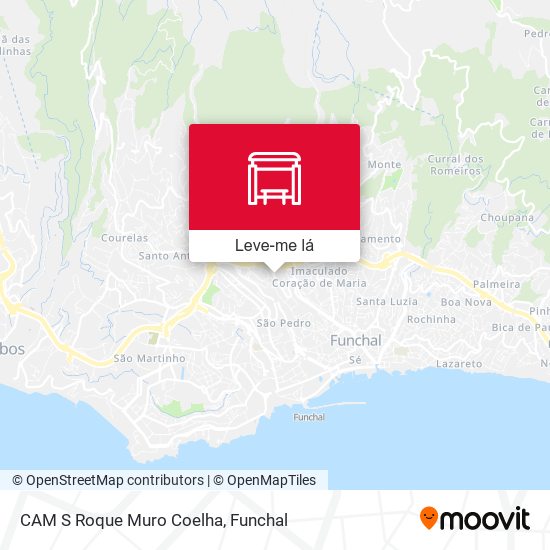 CAM S Roque  Muro Coelha mapa