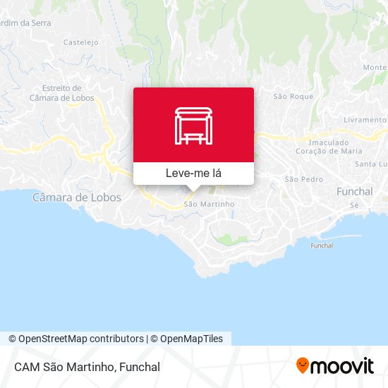 CAM São Martinho mapa