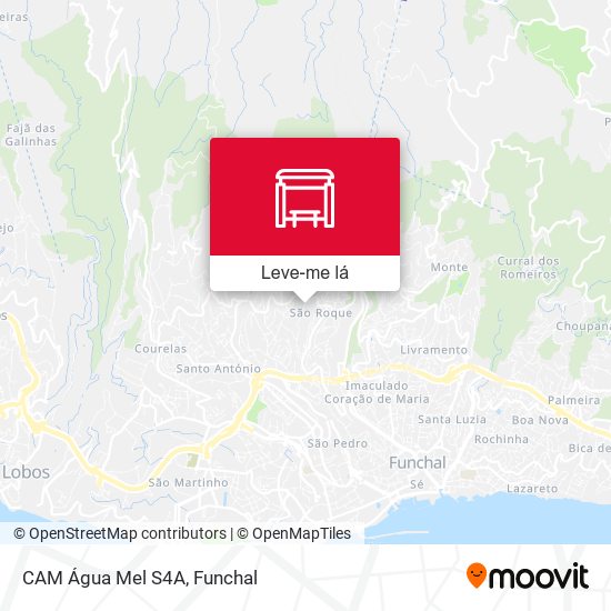 CAM Água Mel  S4A mapa