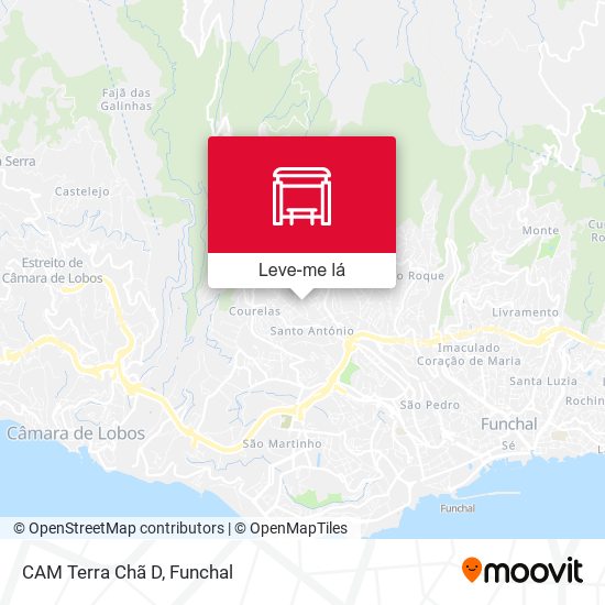 CAM Terra Chã  D mapa