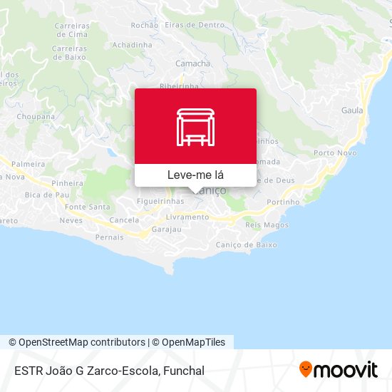 ESTR João G Zarco-Escola mapa