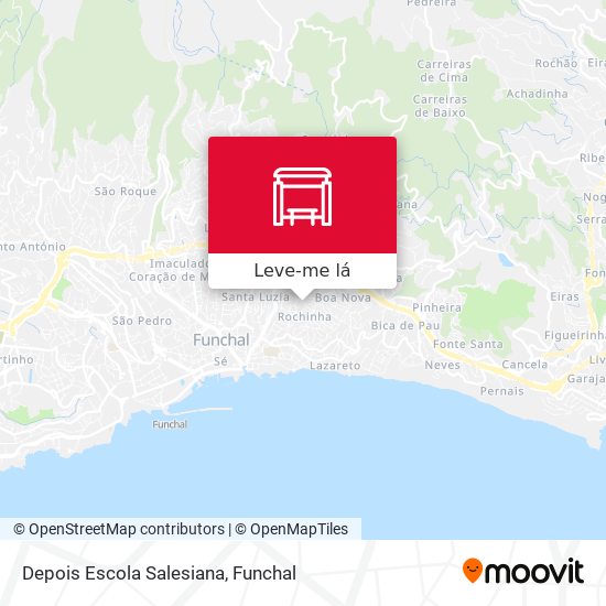 Depois Escola Salesiana mapa