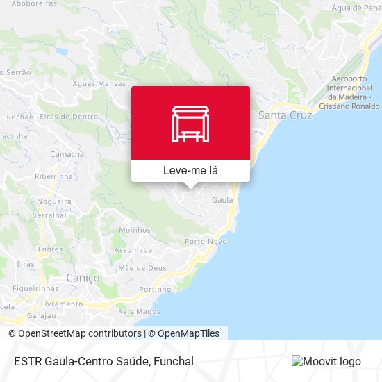 ESTR Gaula-Centro Saúde mapa