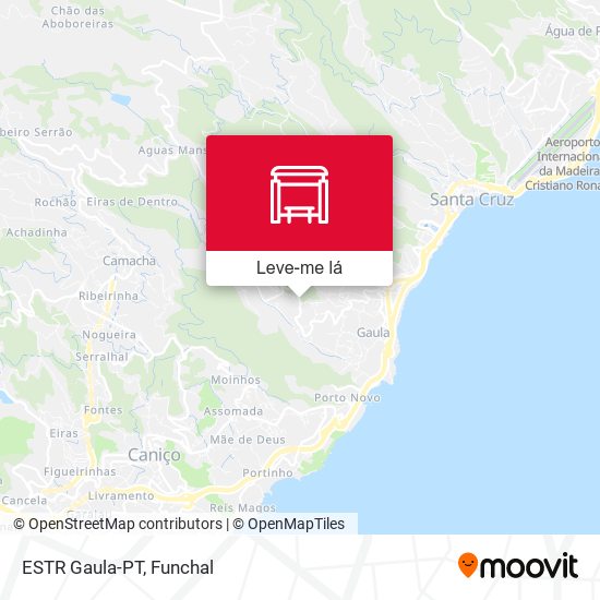 ESTR Gaula-PT mapa