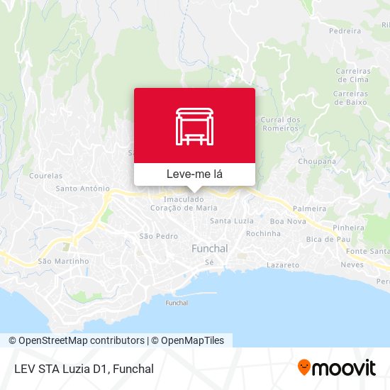 LEV STA Luzia  D1 mapa