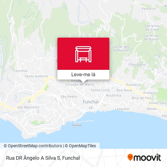 Rua DR Ângelo A Silva  S mapa