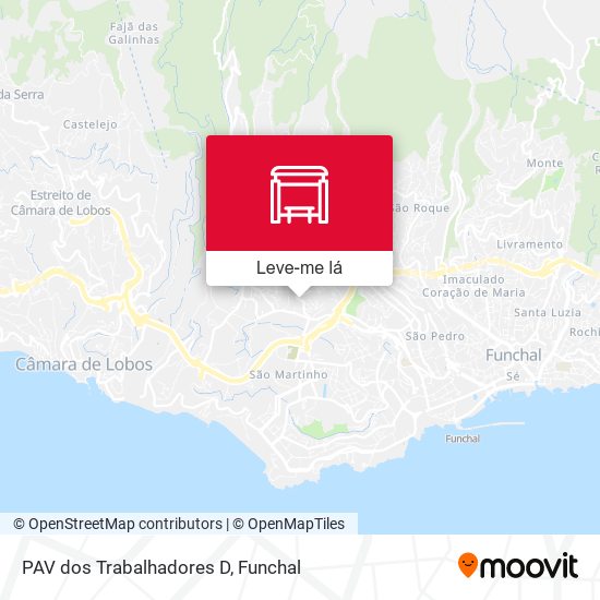 PAV dos Trabalhadores  D mapa