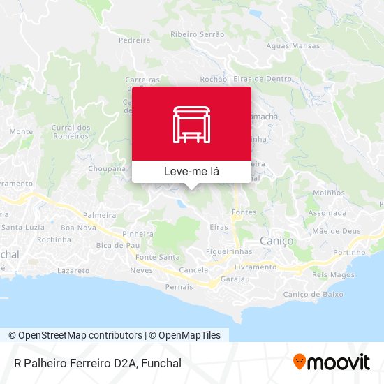 R Palheiro Ferreiro  D2A mapa