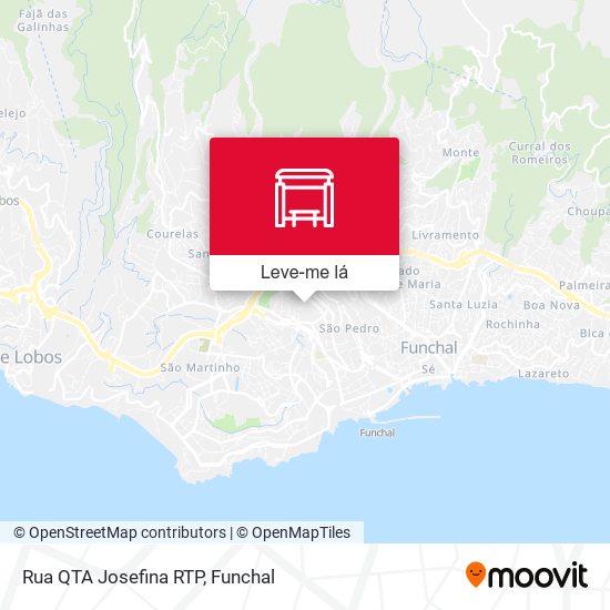 Rua QTA Josefina  RTP mapa