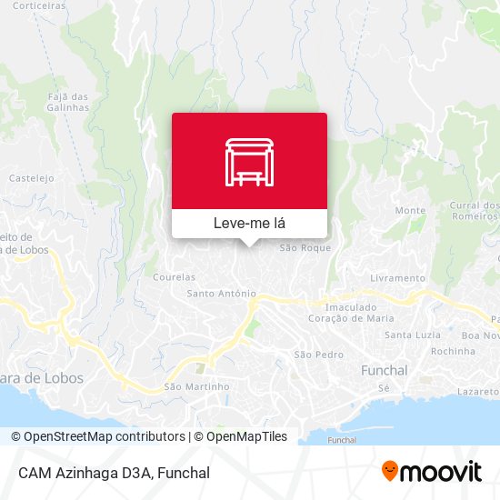CAM Azinhaga  D3A mapa
