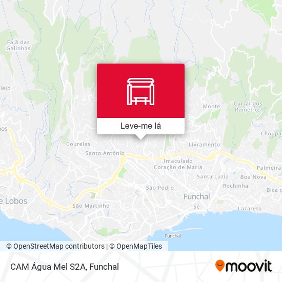 CAM Água Mel  S2A mapa