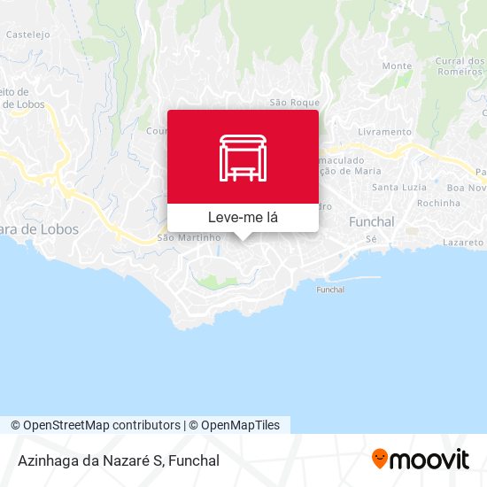 Azinhaga da Nazaré  S mapa