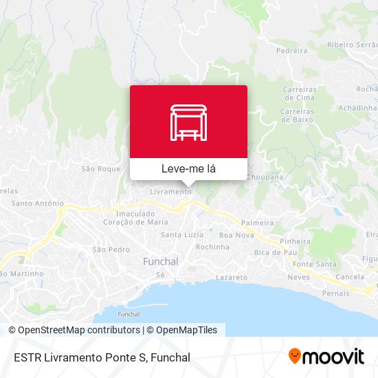 ESTR Livramento  Ponte  S mapa