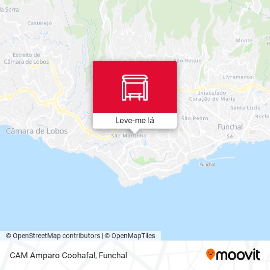 CAM Amparo  Coohafal mapa