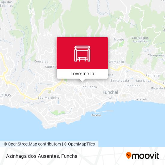 Azinhaga dos Ausentes mapa