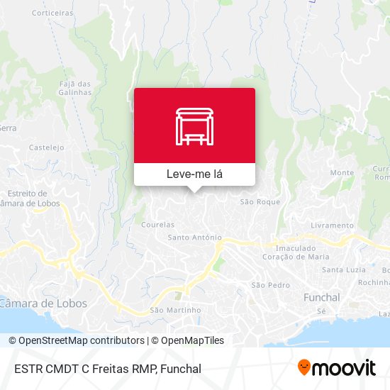 ESTR CMDT C Freitas  RMP mapa