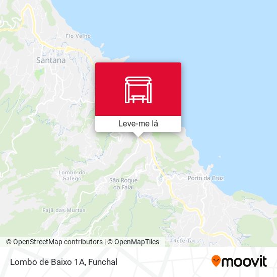 Lombo de Baixo  1A mapa