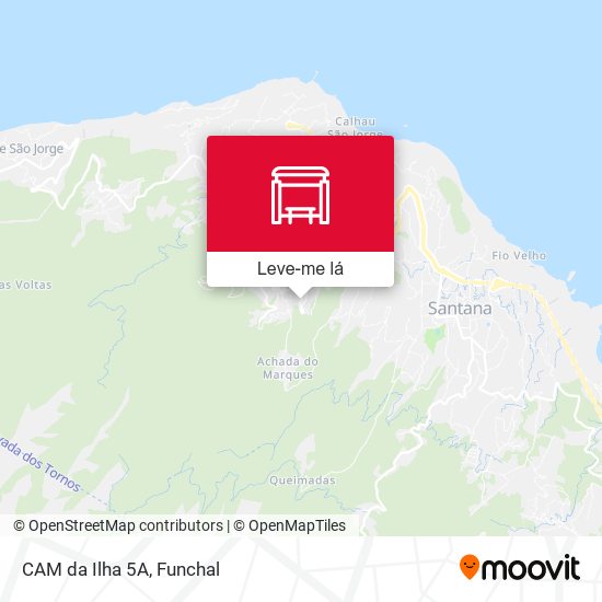 CAM da Ilha  5A mapa