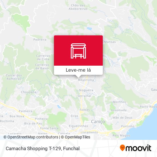Camacha Shopping  T-129 mapa