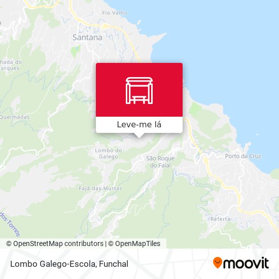 Lombo Galego-Escola mapa