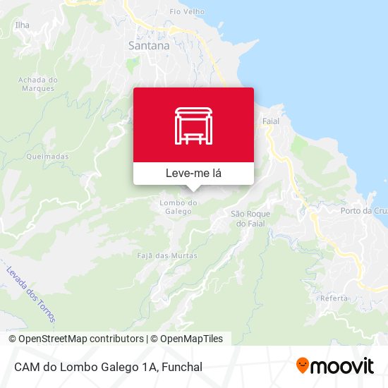 CAM do Lombo Galego  1A mapa