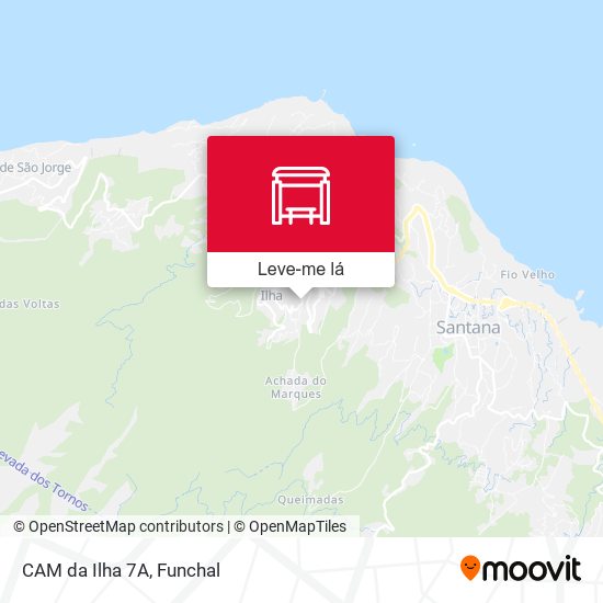 CAM da Ilha  7A mapa