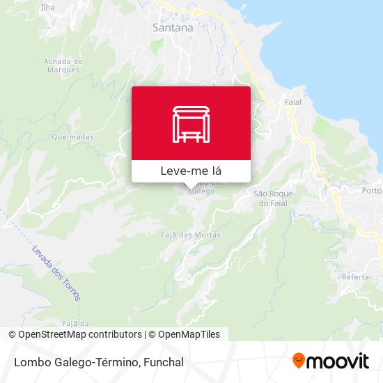 Lombo Galego-Término mapa