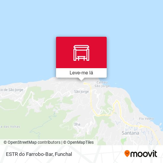 ESTR do Farrobo-Bar mapa