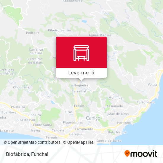 Biofábrica mapa