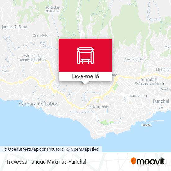 Travessa Tanque  Maxmat mapa