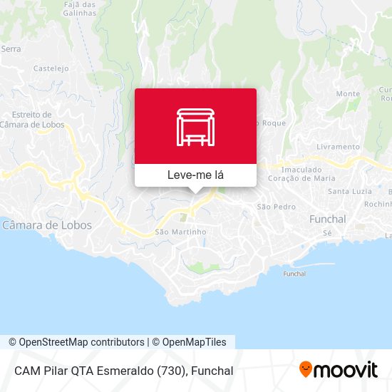 CAM Pilar  QTA Esmeraldo mapa