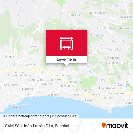 CAM São João Latrão  D1A mapa