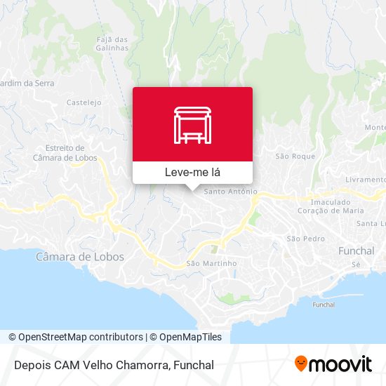 Depois CAM Velho Chamorra mapa