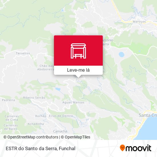 ESTR do Santo da Serra mapa