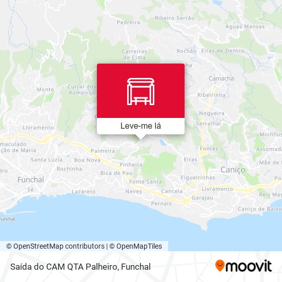 Saída do CAM QTA Palheiro mapa