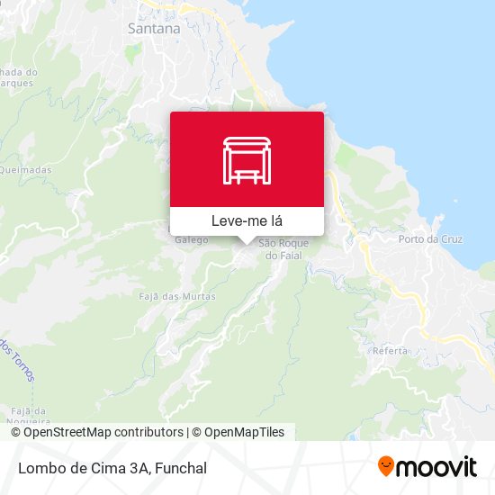 Lombo de Cima  3A mapa