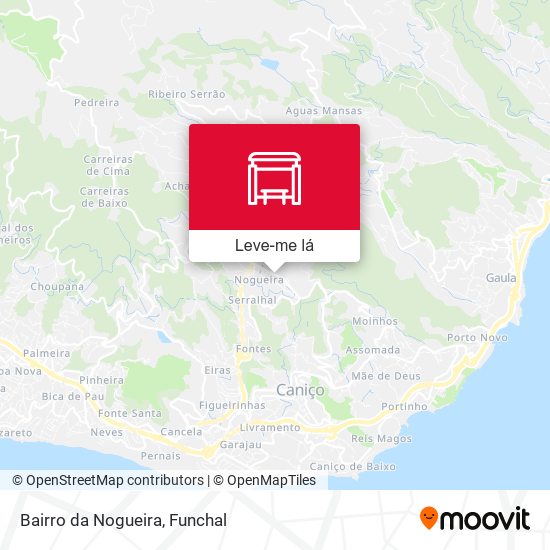 Bairro da Nogueira mapa