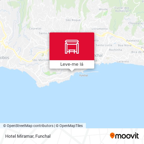 Hotel Miramar mapa
