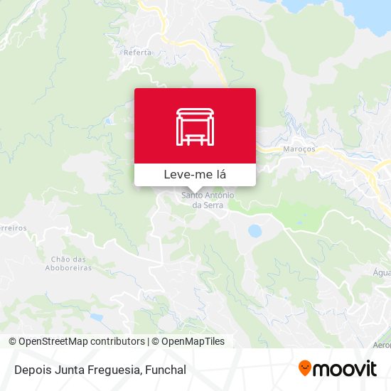 Depois Junta Freguesia mapa