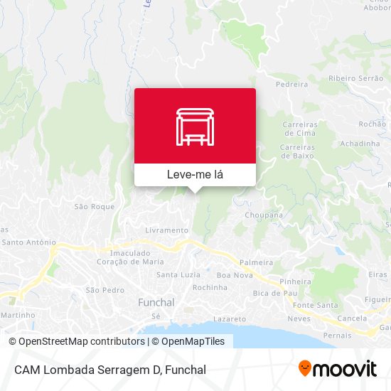 CAM Lombada  Serragem  D mapa