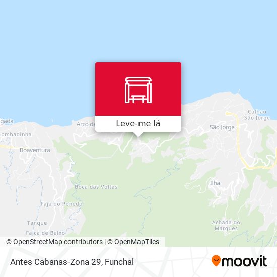 Antes Cabanas-Zona 29 mapa