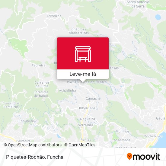 Piquetes-Rochão mapa
