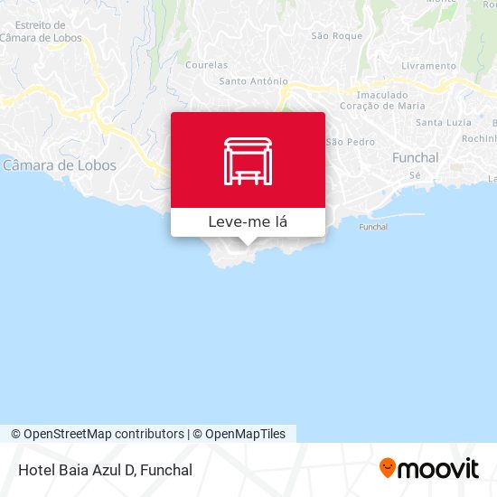 Hotel Baia Azul  D mapa