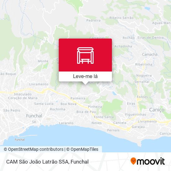 CAM São João Latrão  S5A mapa