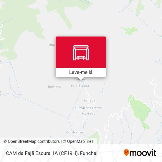 CAM da Fajã Escura  1A mapa