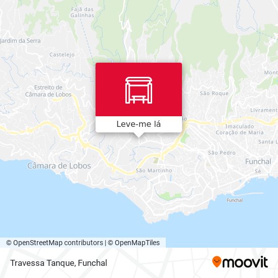 Travessa Tanque mapa