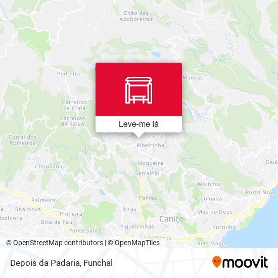 Depois da Padaria mapa